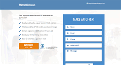 Desktop Screenshot of mattandkim.com